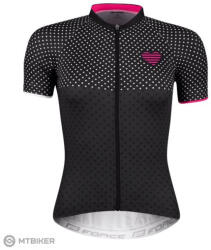 FORCE Points női mez, fekete/rózsaszín (XS) - mtbiker - 14 490 Ft