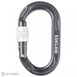 EDELRID Kiwi Screw karabiner, antracit ()