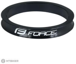 FORCE pad 1 1/8, 5 mm, hajlított, fekete