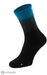 R2 STEEP zokni, fekete/kék (M)