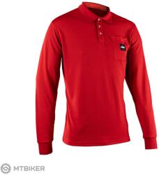 Leatt Polo LS Team póló, chili red (M)