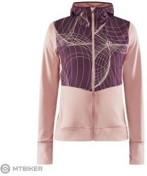 Craft ADV Charge Hood női pulóver, rózsaszín/lila (M)