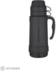 Thermos üvegtermosz két csészével, fekete (1 l)