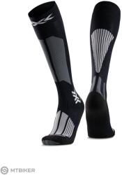 X-BIONIC X-SOCKS Ski Touring Perform OTC térdzokni, black/light grey (EU 45-47)