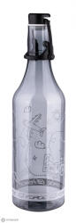 FORCE Flask Tourist kulacs, 0.5 l, átlátszó/füstös