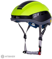FORCE Orca MIPS kerékpáros sisak fluo/matt. szürke (S-M (55 - 59 cm))