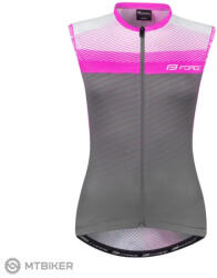 FORCE Acceler női mez, szürke/rózsaszín (XS)