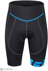 FORCE B30 rövidnadrág betéttel, fekete/kék (XS)