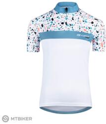 FORCE Rock női trikó, fehér/türkiz (S)