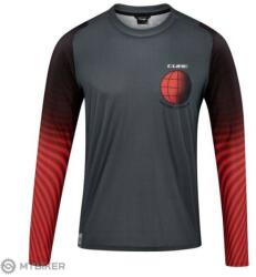 CUBE Vertex mez, szürke/piros (XXL)