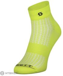 SCOTT Performance Quarter Zokni, Sárga/Fekete (EU 36-38)