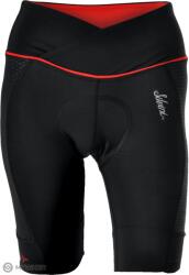 SILVINI Tinella női rövidnadrág, fekete/piros (XS)