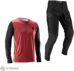 Leatt MTB Gravity 1.0 gyerekszett, dusty red (S)