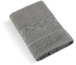 BellaTEX s. r. o. Frottír törölköző Orchidea, 500 g 77/045, sötétszürke, 70 × 140 cm (8006)