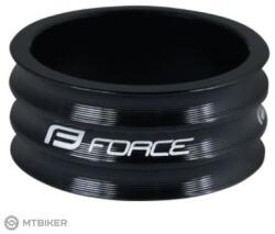 FORCE alumínium alátét 1 1/8 15 mm (fekete)