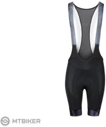 FORCE Stripe női rövidnadrág, fekete/szürke (L)