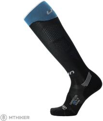 UYN RUN COMPRESSION ONE női zokni, fekete/türkiz (39/40)
