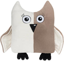 BellaTEX formázott párna 50/191 Bagoly, kávészín (12946)