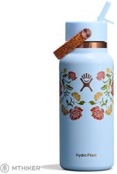 Hydro Flask Wide Flex Straw Cap termosz, 946 ml, western light blue