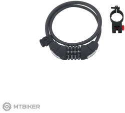 FORCE LUX spirálkódos zár tartóval, 850 mm/10 mm