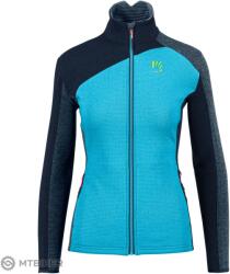 Karpos Federa teljes cipzáras női pulóver, kék atoll/vulkán/éjfél (S)