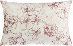 BellaTEX párnahuzat, 60 × 40 cm, bordó virágos (12758)