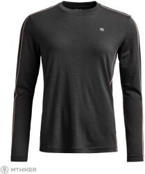 ORTOVOX 185 RockNWool női póló, fekete hollókék (M)