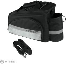 FORCE Slim táska csomagtartóra, 9 l