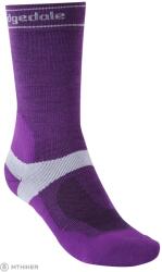 Bridgedale MTB Mid-Season Weight T2 Merino Sport Boot női zokni, lila (S)