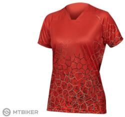 Endura SingleTrack Print Tee LTD női mez, cayenne (S)