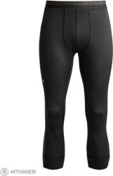 ORTOVOX 185 RockNWool ¾-es alsónadrág, fekete holló (XL)