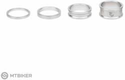 Wolf Tooth szár alátét készlet, 1 1/8, nyers ezüst