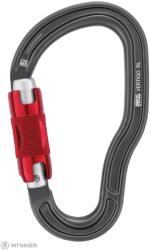 Petzl VERTIGO csavarzáras karabiner, szürke
