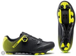 Northwave Origin Plus 2 kerékpáros cipő, fekete/sárga (EU 38)
