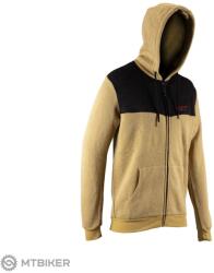 Leatt Zip tech pulóver, brass brown (XL)