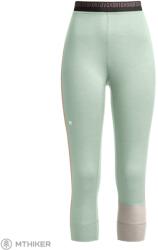 ORTOVOX 185 RockNWool 3/4-es női alsónemű, zöld sav (M)