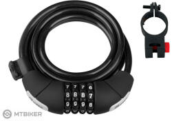 FORCE Lux spirálkódos zár tartóval, 1800 mm / 8 mm