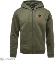 Black Diamond FADED FULL ZIP HOODY pulóver, tundra (L)