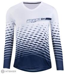 FORCE Angle női mez, fehér/kék (XL) - mtbiker - 6 499 Ft