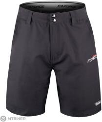 FORCE Blade MTB rövidnadrág betéttel, fekete (M)