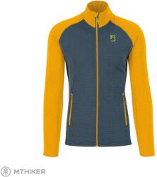 Karpos Ambrizzola hosszú cipzáras pulóver, sötét palaszürke/naplemente (L)