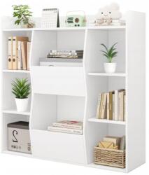  Nyitott Fiókos Komód Kalax Tágas Fehér Könyvek Irodai Modern Nagy