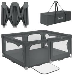 Lionelo Lionelo, Florence, tarc de joaca pentru copii, Easy Fold, Grey Graphite