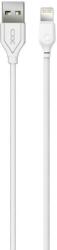 XO Cablu de date XO NB103, USB/Lightning, 2.1A, 2 m, Alb (6920680862771)