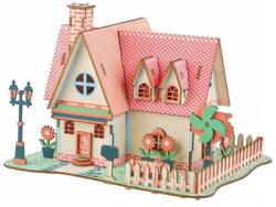 Woodcraft construction kit Woodcraft Дървен 3D пъзел Слънчогледово имение (HE01)