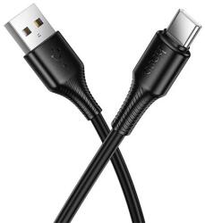 hoco. X120 cablu de date USB - Type-C, 100cm, BLACK X120_B (X120_B)