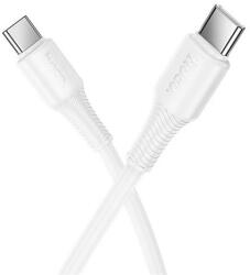 hoco. X120 cablu de date (Tip-C - Tip-C, 60W, încărcător rapid PD, 100cm) FEHÉR X120_CC_W (X120_CC_W)