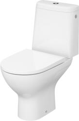 Cersanit Colour wc compact cu capac soft-close cu spălare turbionară alb K103-051 (K103051)