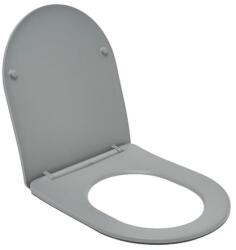 SAT Soft close WC ülőke SAT Infinitio szürke matt SATINFPLGRM (SEAT COVER TO C615-B23)