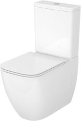 Cersanit Remo wc compact cu capac soft-close cu spălare turbionară alb K3029-001 (K3029001)